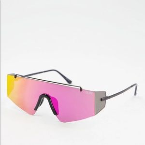 Pink Mirror Sunglasses